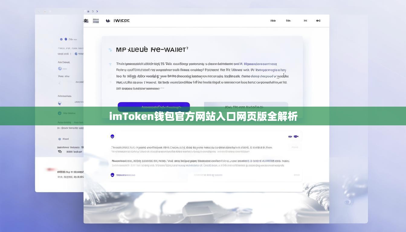 imToken钱包官方网站入口网页版全解析