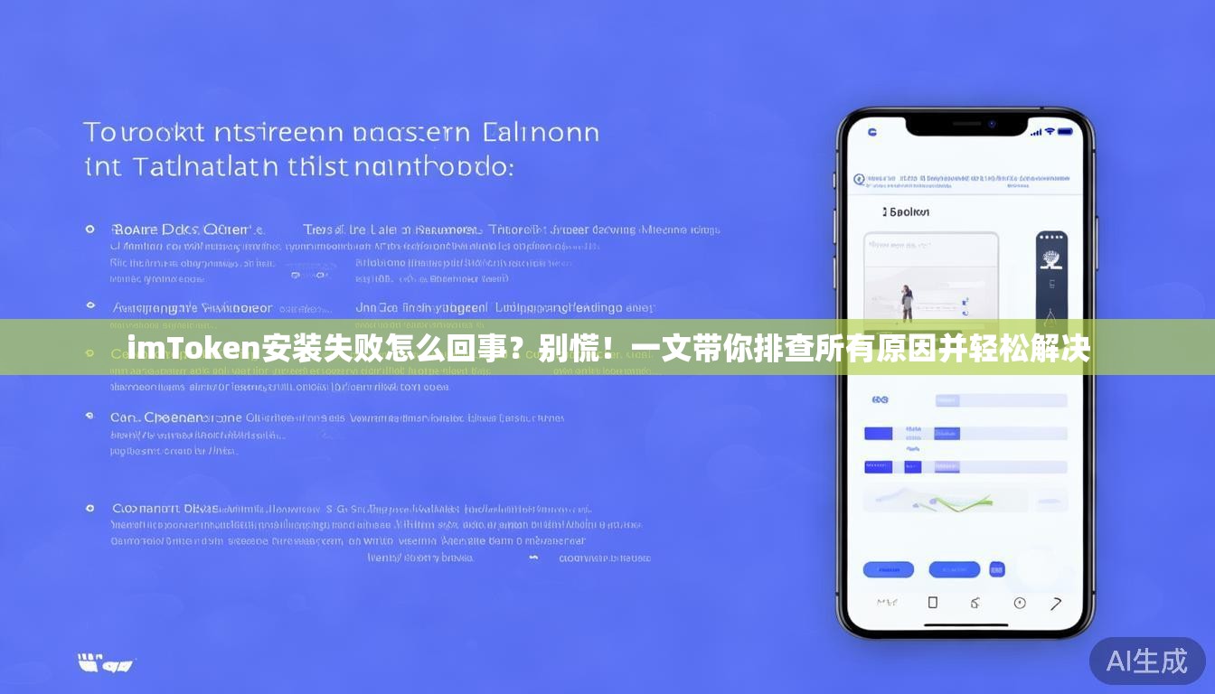 imToken安装失败怎么回事？别慌！一文带你排查所有原因并轻松解决