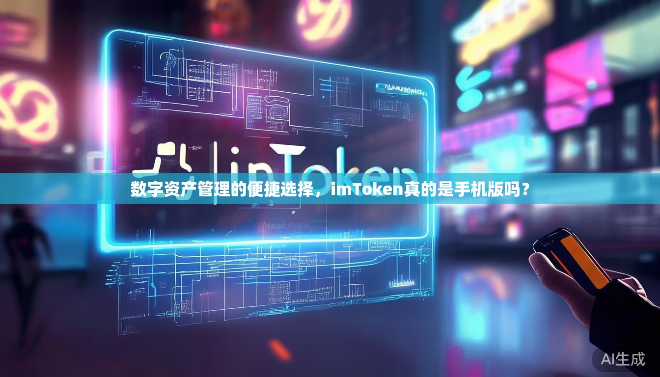 数字资产管理的便捷选择，imToken真的是手机版吗？