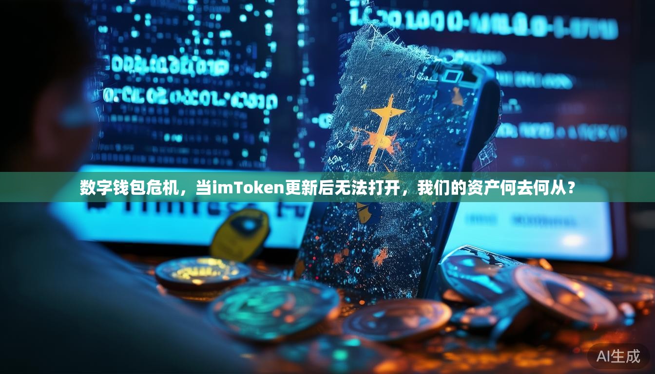 数字钱包危机，当imToken更新后无法打开，我们的资产何去何从？