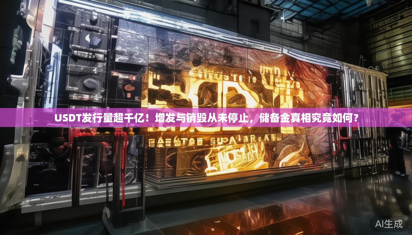 USDT发行量超千亿！增发与销毁从未停止，储备金真相究竟如何？