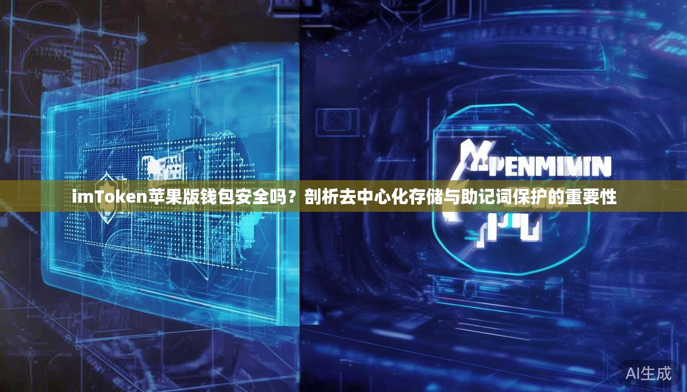 imToken苹果版钱包安全吗？剖析去中心化存储与助记词保护的重要性