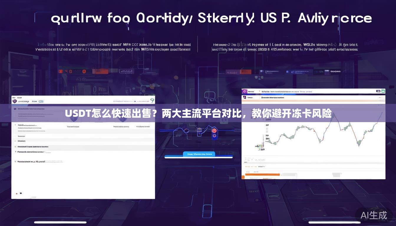 USDT怎么快速出售?两大主流平台对比,教你避开冻卡风险 USDT怎么快速出售?两大主流平台对比,教你避开冻卡风险
