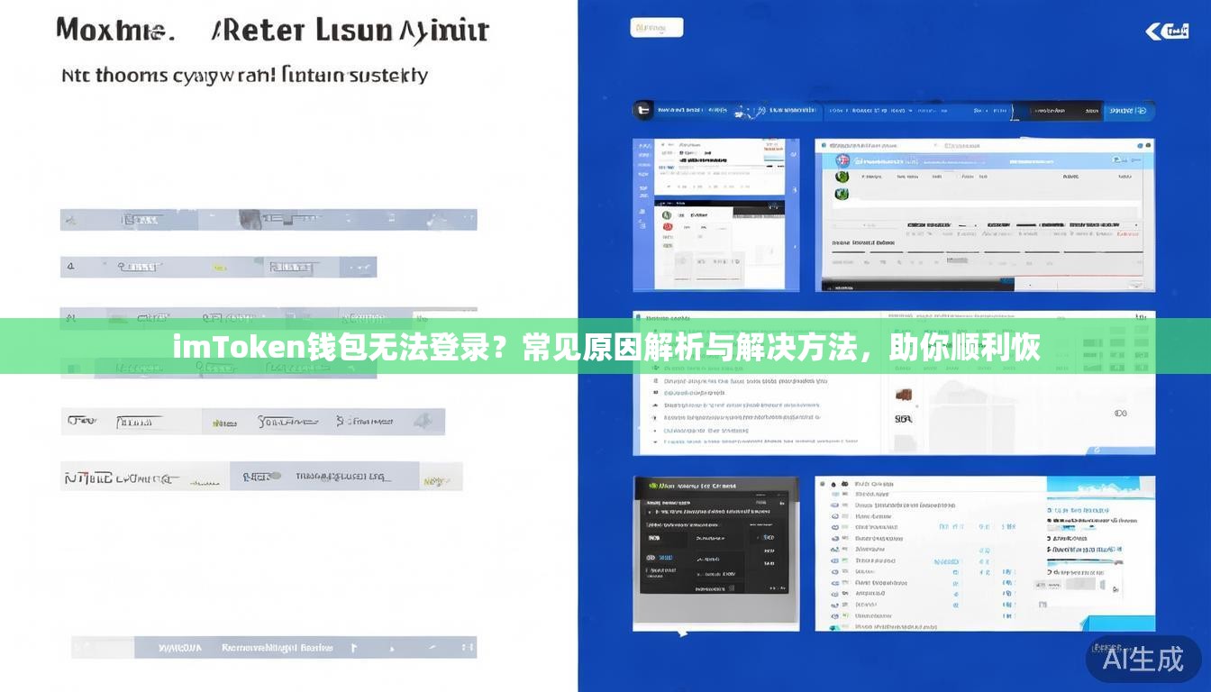 imToken钱包无法登录？常见原因解析与解决方法，助你顺利恢