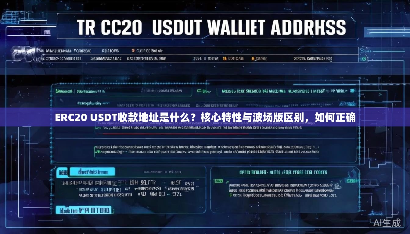 ERC20 USDT收款地址是什么？核心特性与波场版区别，如何正确
