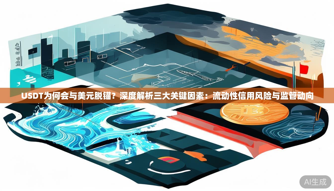 USDT为何会与美元脱锚？深度解析三大关键因素：流动性信用风险与监管动向