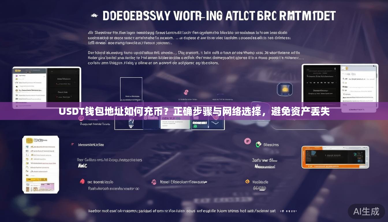 USDT钱包地址如何充币？正确步骤与网络选择，避免资产丢失