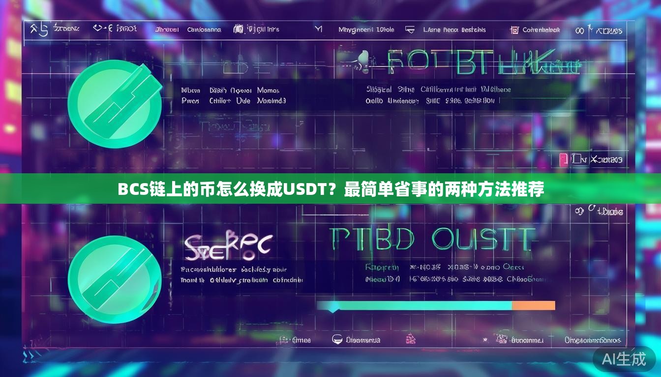 BCS链上的币怎么换成USDT？最简单省事的两种方法推荐