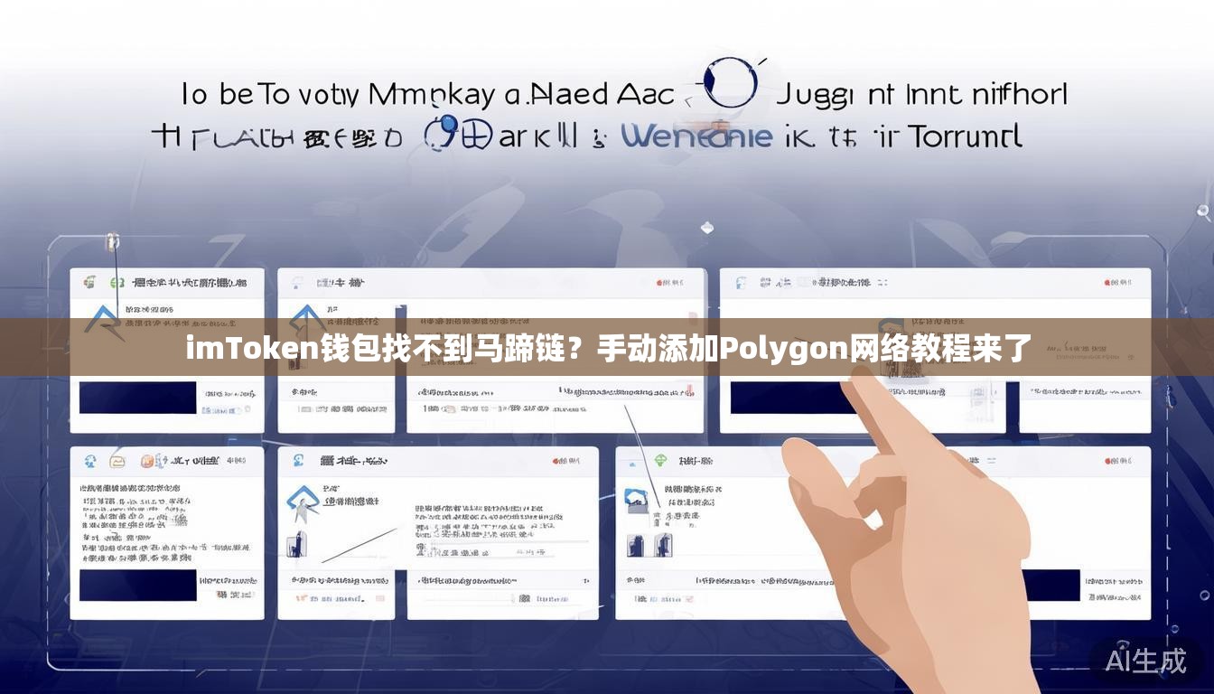 imToken钱包找不到马蹄链？手动添加Polygon网络教程来了