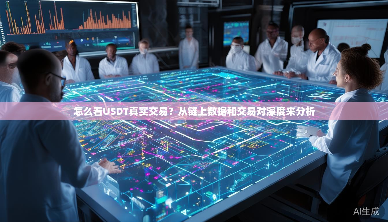 怎么看USDT真实交易？从链上数据和交易对深度来分析