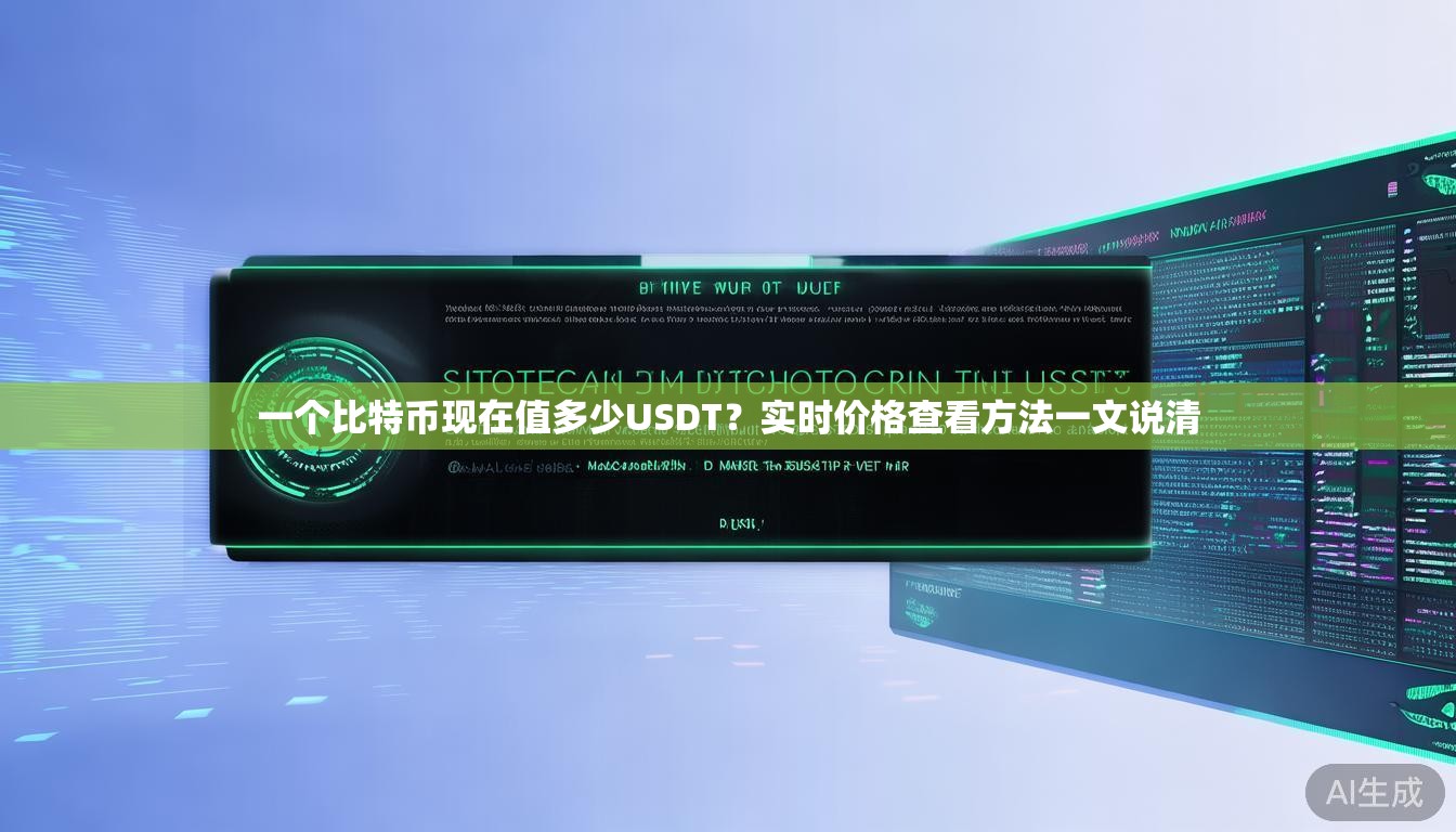 一个比特币现在值多少USDT?实时价格查看方法一文说清 一个比特币现在值多少USDT?实时价格查看方法一文说清
