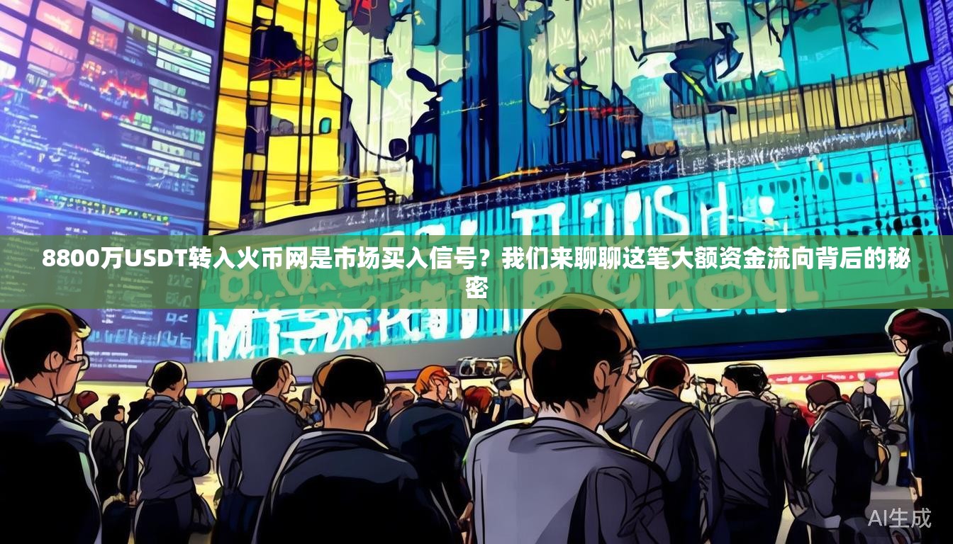 8800万USDT转入火币网是市场买入信号？我们来聊聊这笔大额资金流向背后的秘密