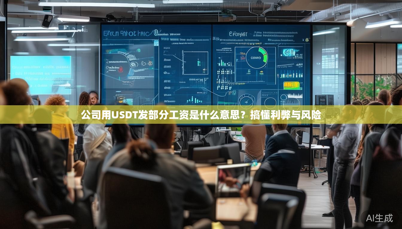 公司用USDT发部分工资是什么意思？搞懂利弊与风险