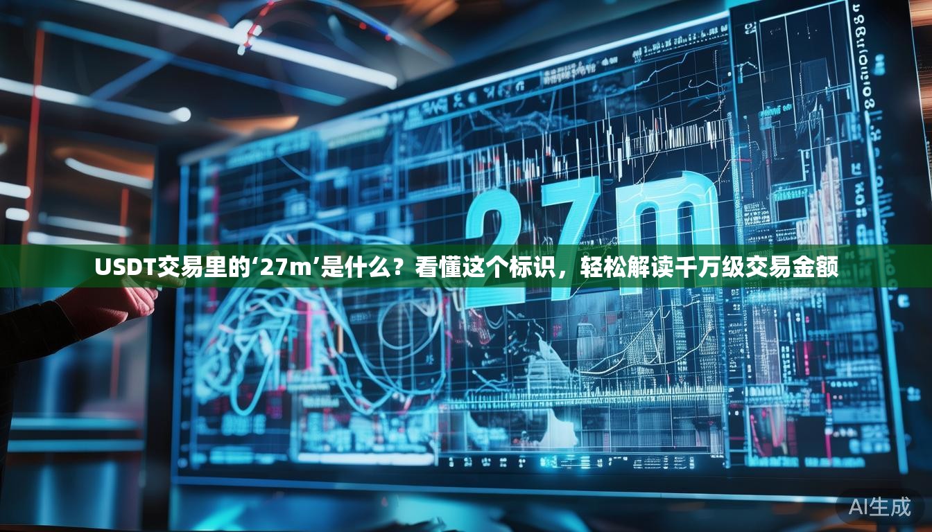 USDT交易里的‘27m’是什么？看懂这个标识，轻松解读千万级交易金额
